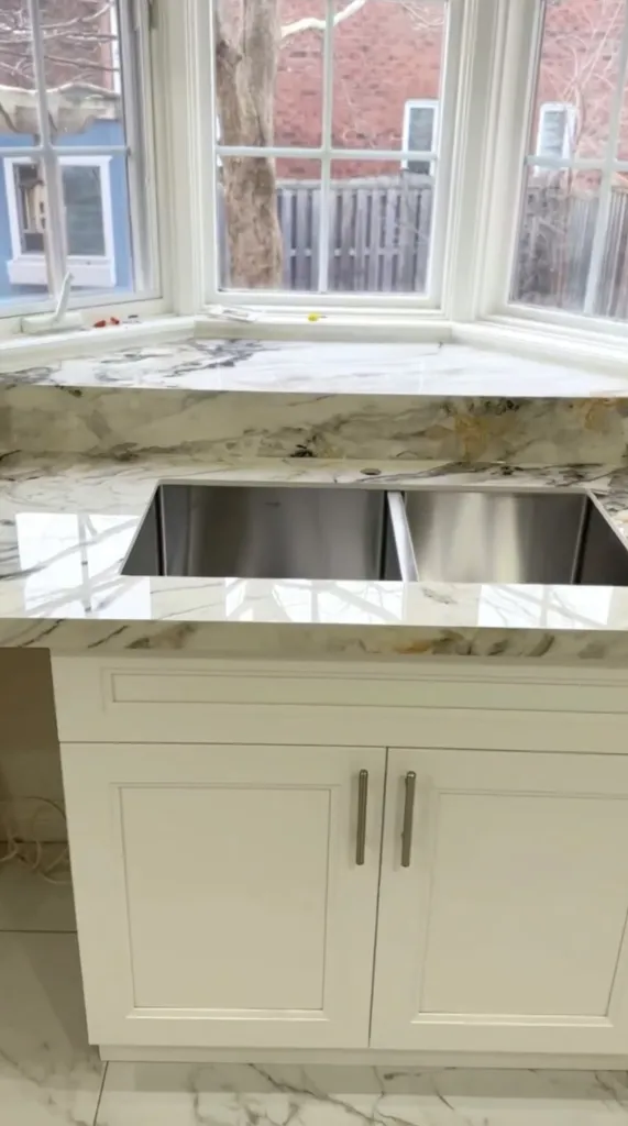 Premium designer quartz countertop