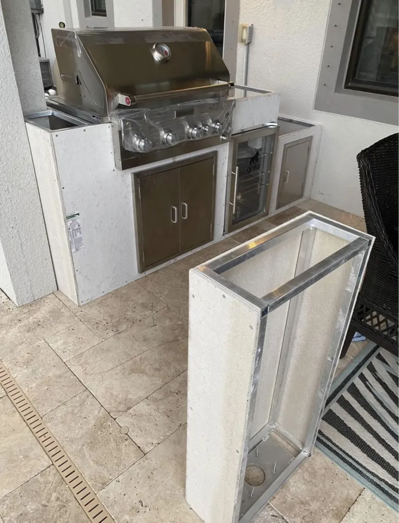 Outdoor kitchen project in Orlando, photo 1